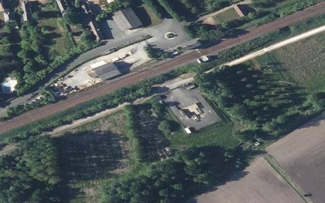 Vue aérienne — Déchetterie de Saint Patrice