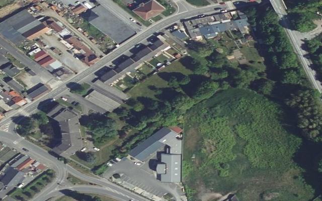 Vue aérienne — Déchetterie de Neuville-Saint-Rémy