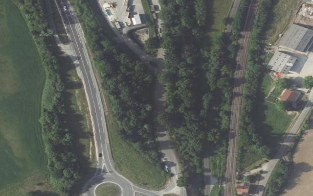 Vue aérienne — Déchetterie de Caussade