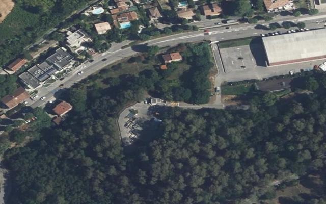 Vue aérienne — Déchetterie de La Colle-sur-Loup