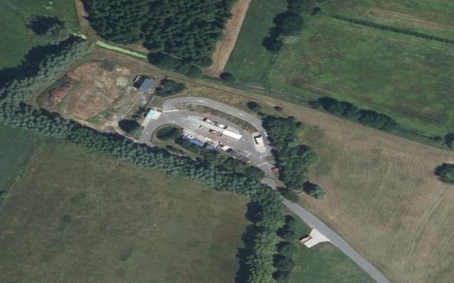 Vue aérienne — Déchetterie de Saint-Martin-de-Boscherville