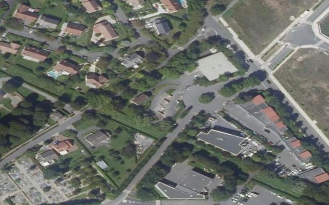 Vue aérienne — Déchetterie de Chessy