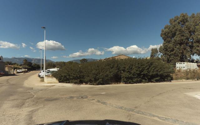 Vue depuis la rue — Déchetterie de Porto-Vecchio