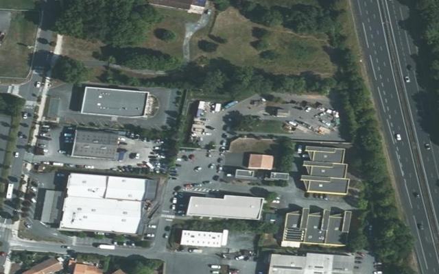 Vue aérienne — Déchetterie de Saintes Ouest