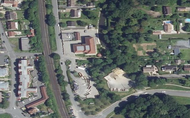 Vue aérienne — Déchetterie de Laigneville