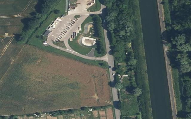 Vue aérienne — Déchetterie de Saint-Quentin Nord