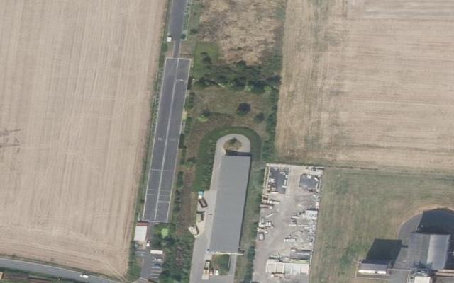 Vue aérienne — Déchetterie de le-Mesnil-en-Thelle