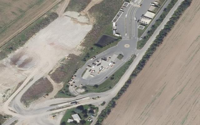 Vue aérienne — Déchetterie Ballancourt-sur-Essonne