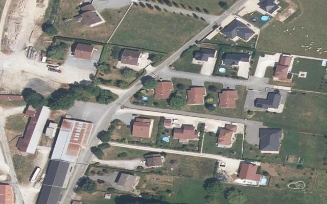 Vue aérienne — Déchetterie Mobile Vieu-d'Izenave