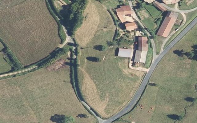 Vue aérienne — Déchetterie Monsols