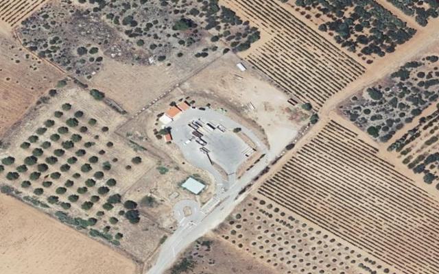 Vue aérienne — Déchetterie de Rivesaltes