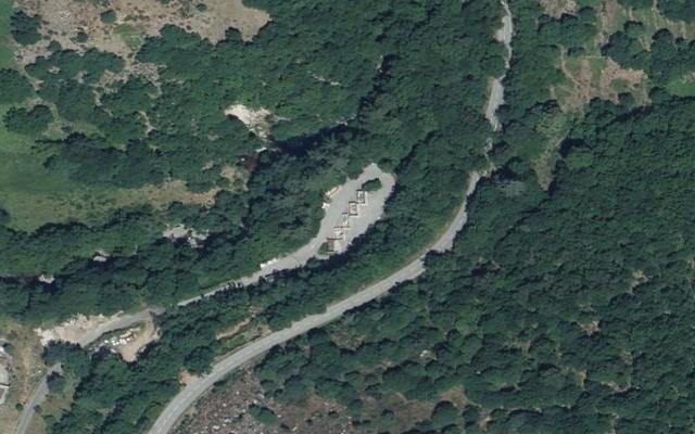 Vue aérienne — Déchetterie du Pont de Montvert