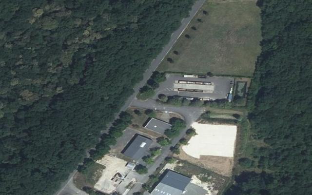Vue aérienne — Déchetterie de Tauxigny St Bauld