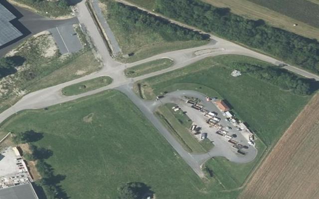Vue aérienne — Déchetterie Thal-Drulingen