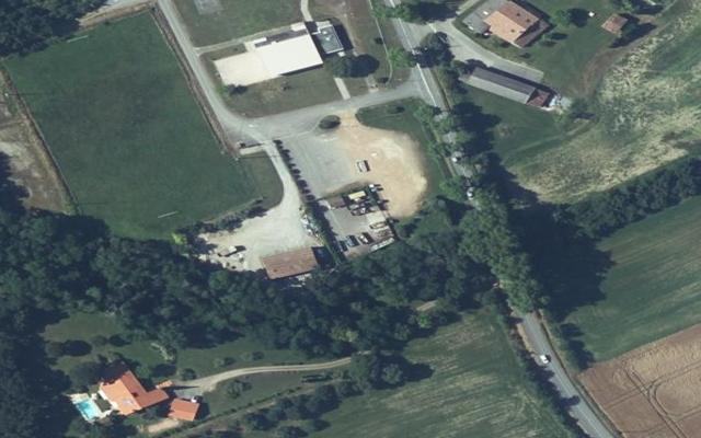 Vue aérienne — Déchetterie Grépiac