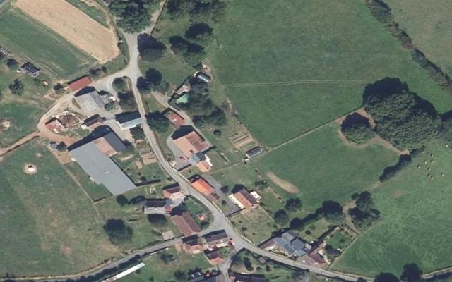 Vue aérienne — Déchetterie de Beyssac