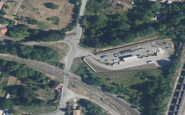 Vue aérienne — Déchetterie Thierville-sur-Meuse