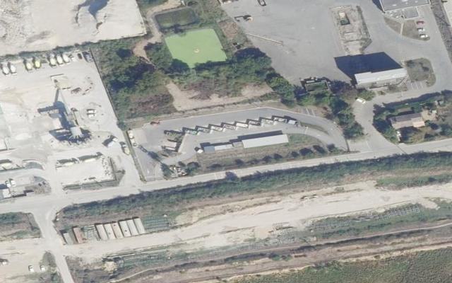 Vue aérienne — Déchetterie Intercommunale Triel-sur-Seine