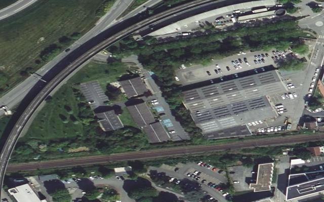 Vue aérienne — Déchetterie de Lille Borda