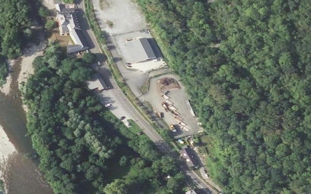 Vue aérienne — Déchetterie de Tardets-Sorholus