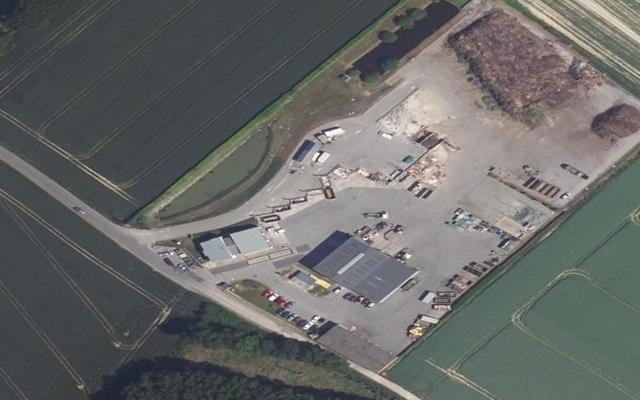 Vue aérienne — Déchetterie de Saint-Ouen-sur-Iton