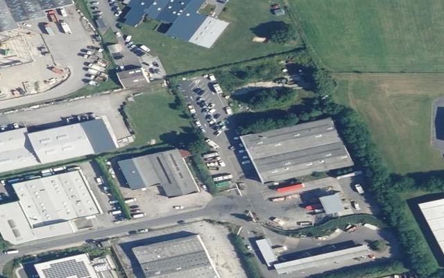 Vue aérienne — Déchetterie d'Abbeville