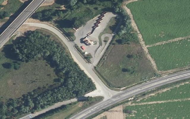 Vue aérienne — Déchetterie Montboucher-sur-Jabron