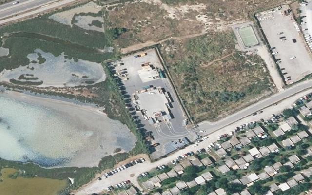 Vue aérienne — Déchetterie de Palavas-les-Flots