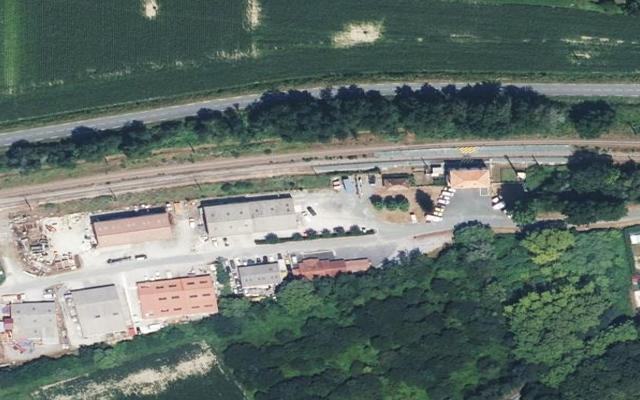 Vue aérienne — Déchetterie d'Urt