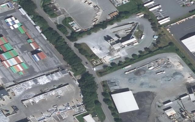 Vue aérienne — Déchetterie de Cholet du Cormier