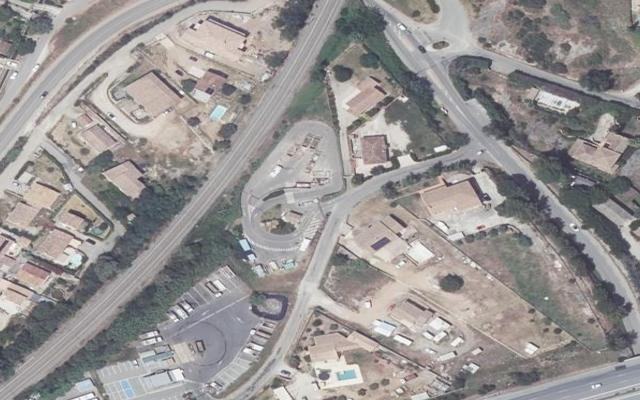 Vue aérienne — Déchetterie de Vidauban