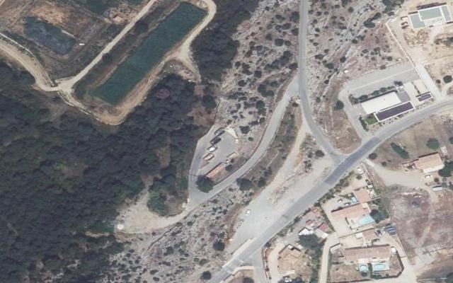 Vue aérienne — Déchetterie de Plan-d'Aups-Sainte-Baume