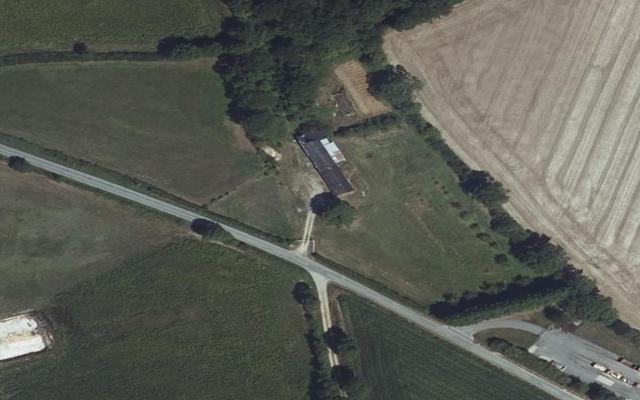 Vue aérienne — Déchetterie du Ribay