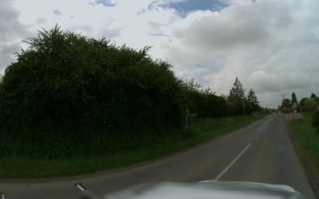 Vue depuis la rue — Déchetterie de Louvigné/ Argentré/ Soulgé