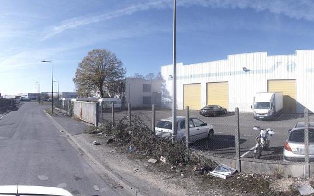 Vue depuis la rue — Déchetterie de Bordeaux (Surcouf)