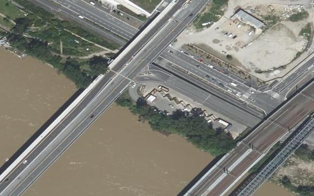 Vue aérienne — Déchetterie de Bordeaux (Deschamps-Bastide)