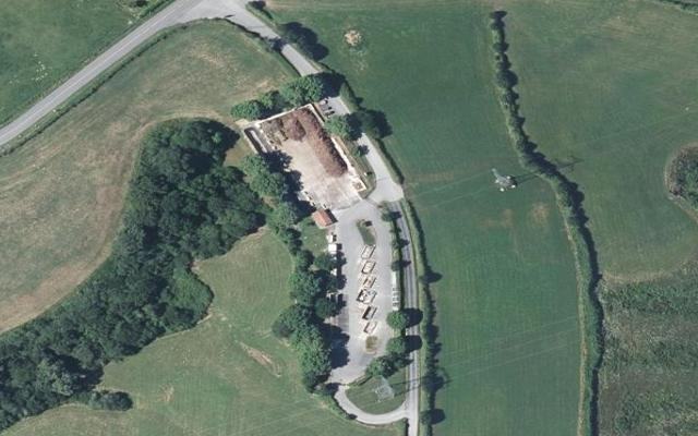 Vue aérienne — Déchetterie d'Arcangues