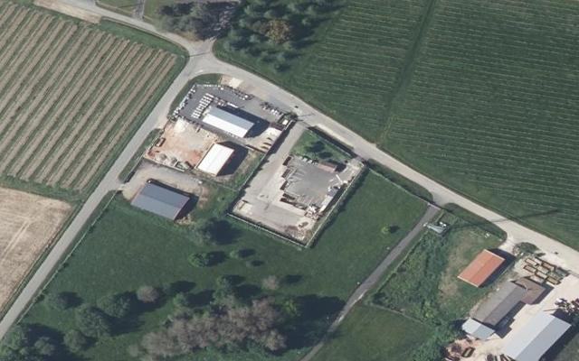 Vue aérienne — Déchetterie de Sauveterre-de-Guyenne