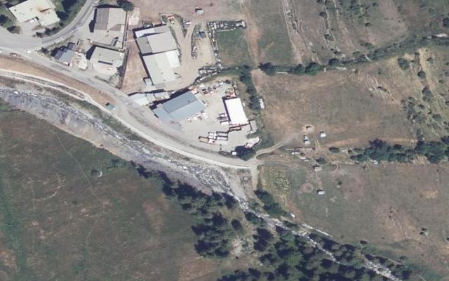 Vue aérienne — Déchetterie Point Relais Vars