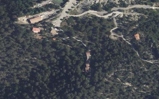 Vue aérienne — Dépôt-Relais de Tournefort la Courbaisse