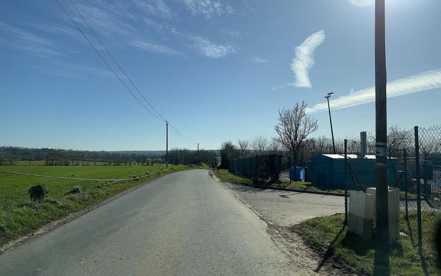 Vue depuis la rue — Déchetterie d'Ecrammeville