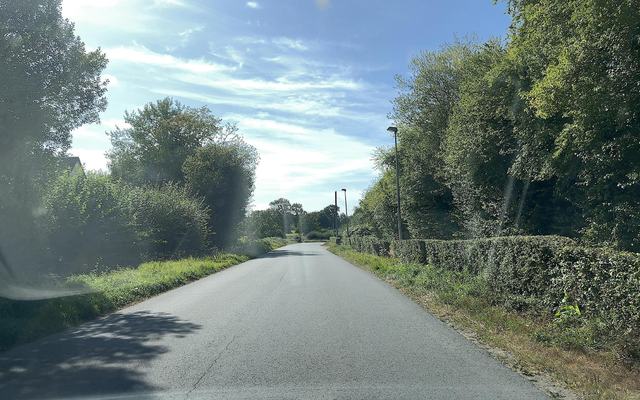 Vue depuis la rue — Déchetterie de Marigny