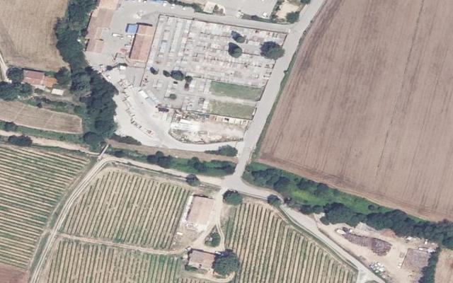 Vue aérienne — Déchetterie Signes