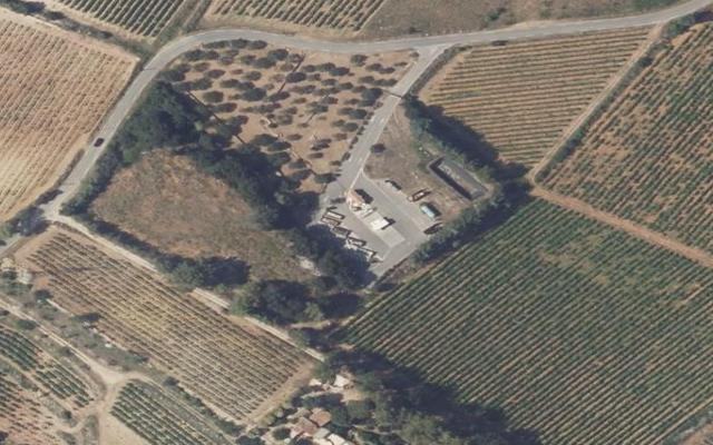 Vue aérienne — Déchetterie Entrecasteaux