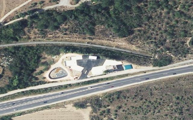Vue aérienne — Déchetterie de Vinça