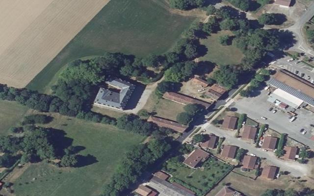 Vue aérienne — Déchetterie des Bordes