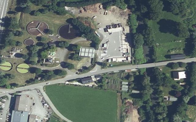 Vue aérienne — Déchetterie de Bagnères-de-Luchon