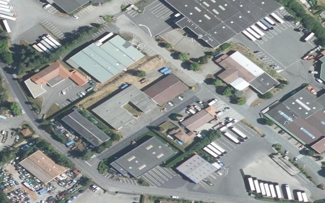 Vue aérienne — Déchetterie de Saint-Just-Malmont
