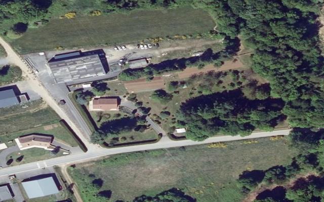 Vue aérienne — Déchetterie Aiglemont