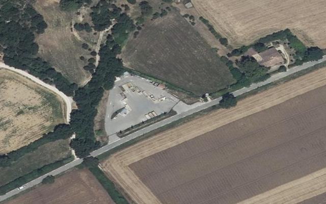 Vue aérienne — Déchetterie Viens